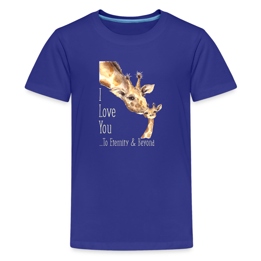 Eternity & Beyond - Kids' Premium T-Shirt - royal blue