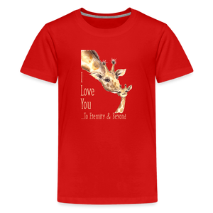 Eternity & Beyond - Kids' Premium T-Shirt - red