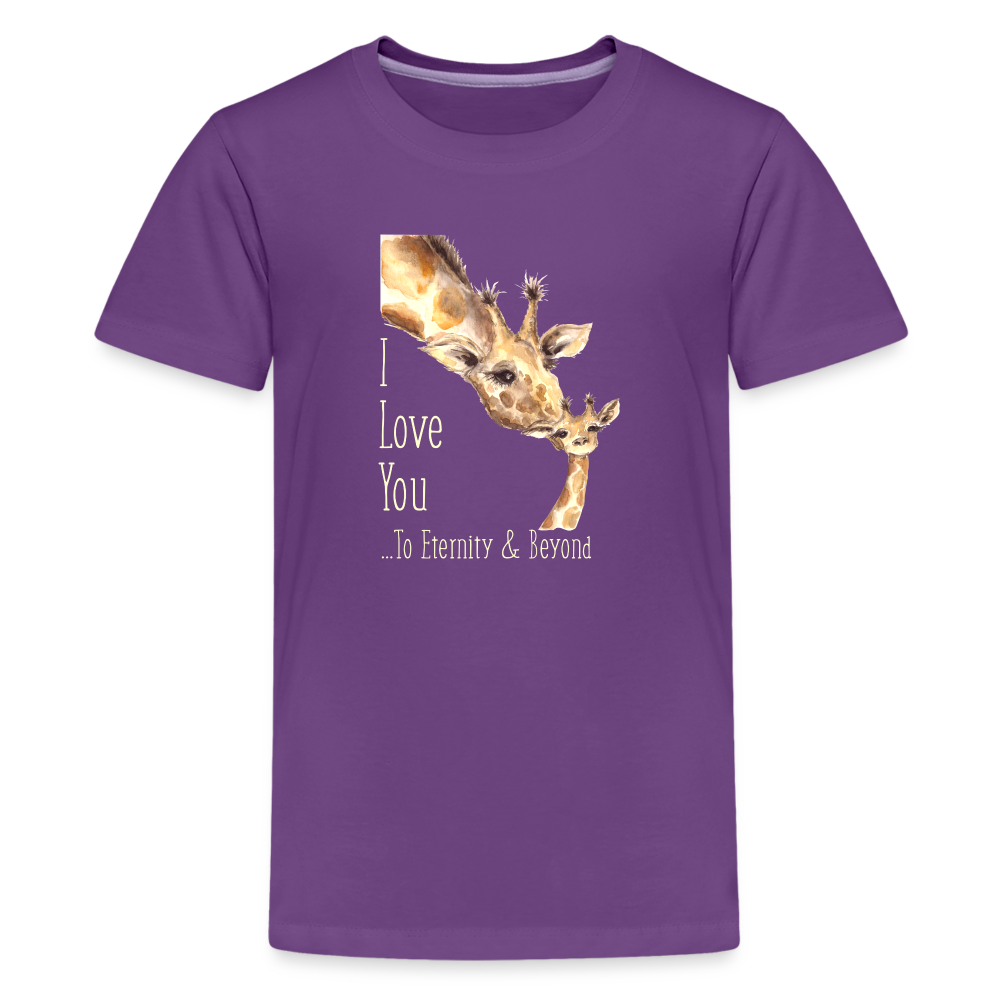 Eternity & Beyond - Kids' Premium T-Shirt - purple