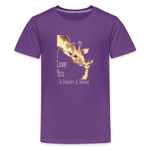 Eternity & Beyond - Kids' Premium T-Shirt - purple