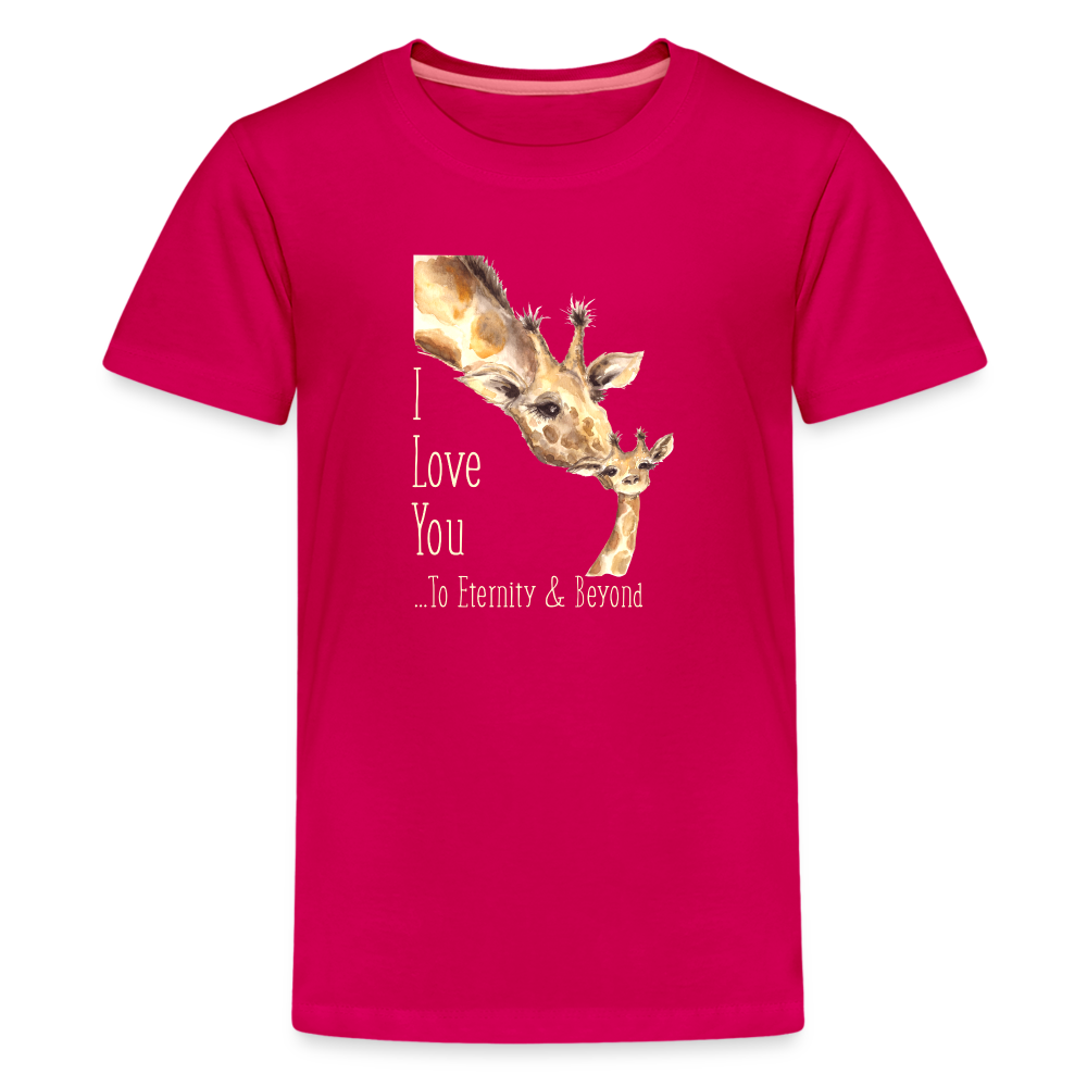 Eternity & Beyond - Kids' Premium T-Shirt - dark pink