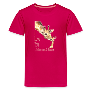 Eternity & Beyond - Kids' Premium T-Shirt - dark pink