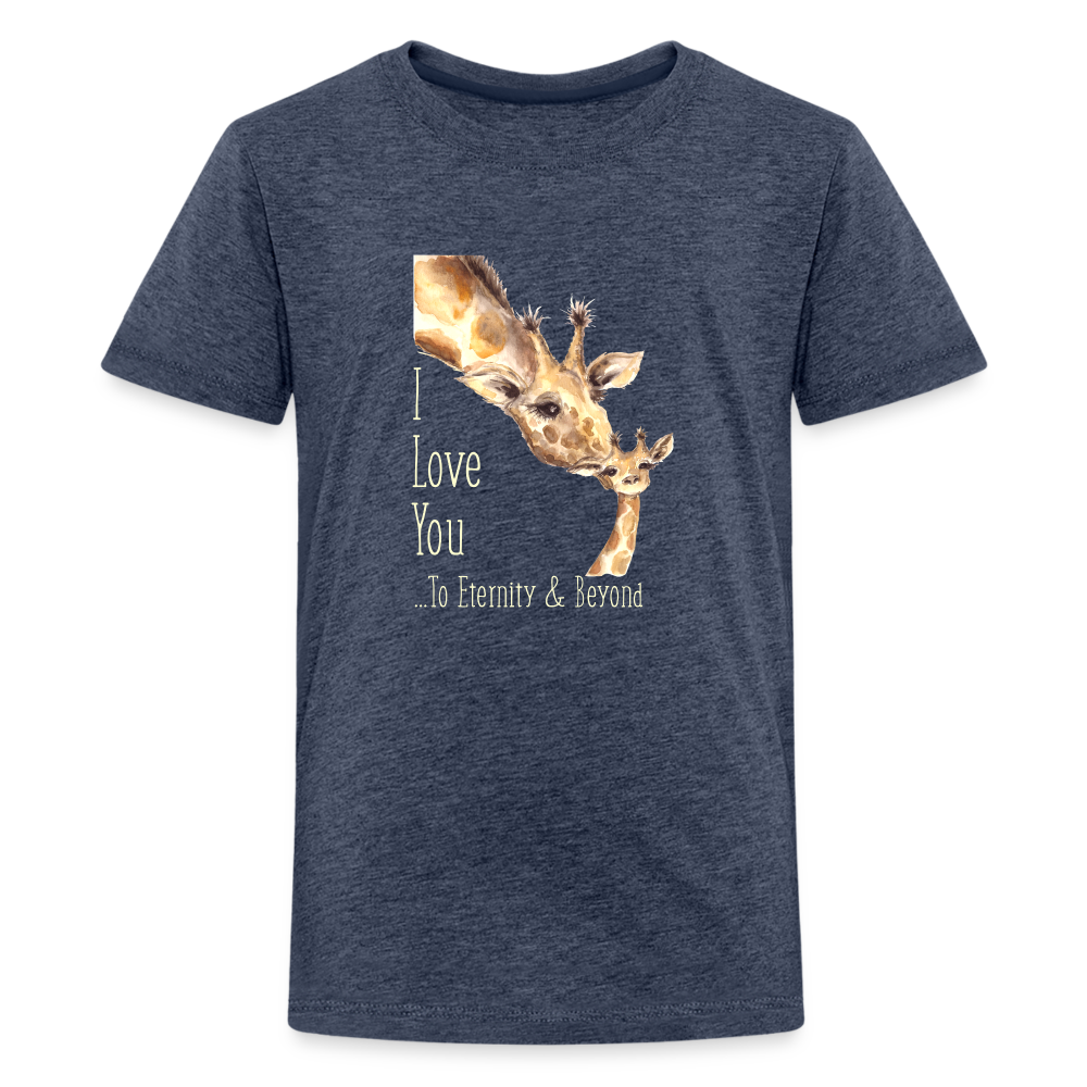 Eternity & Beyond - Kids' Premium T-Shirt - heather blue