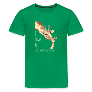 Eternity & Beyond - Kids' Premium T-Shirt - kelly green