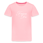 Forgiven & Free - Kids' Premium T-Shirt - pink