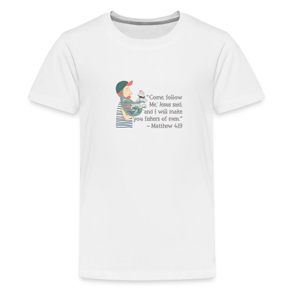 Fishers of Men - Kids' Premium T-Shirt - white