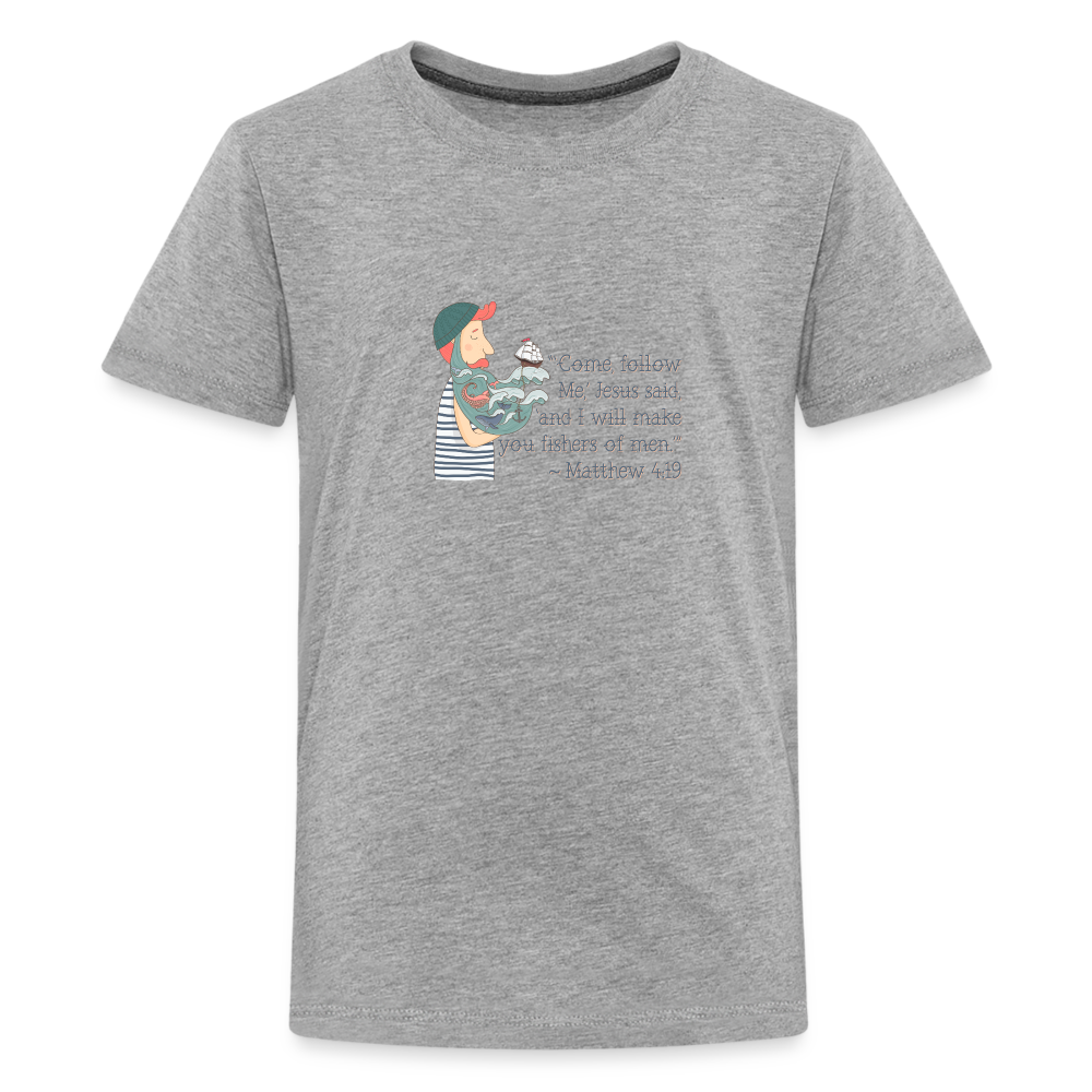 Fishers of Men - Kids' Premium T-Shirt - heather gray