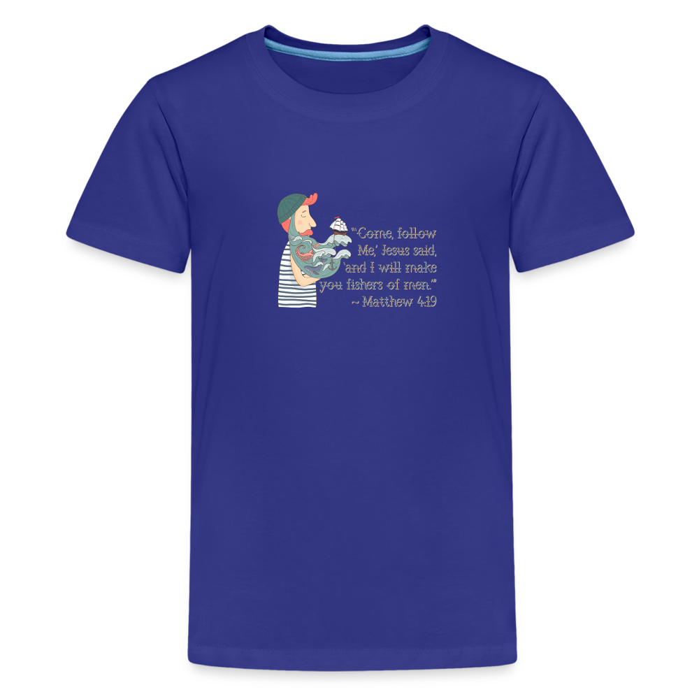 Fishers of Men - Kids' Premium T-Shirt - royal blue