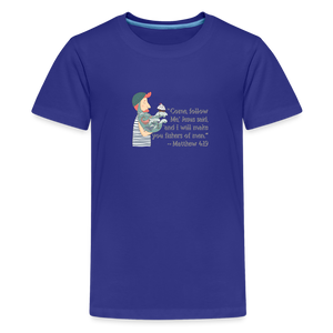 Fishers of Men - Kids' Premium T-Shirt - royal blue