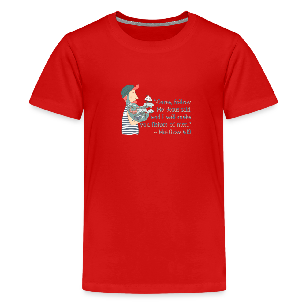 Fishers of Men - Kids' Premium T-Shirt - red