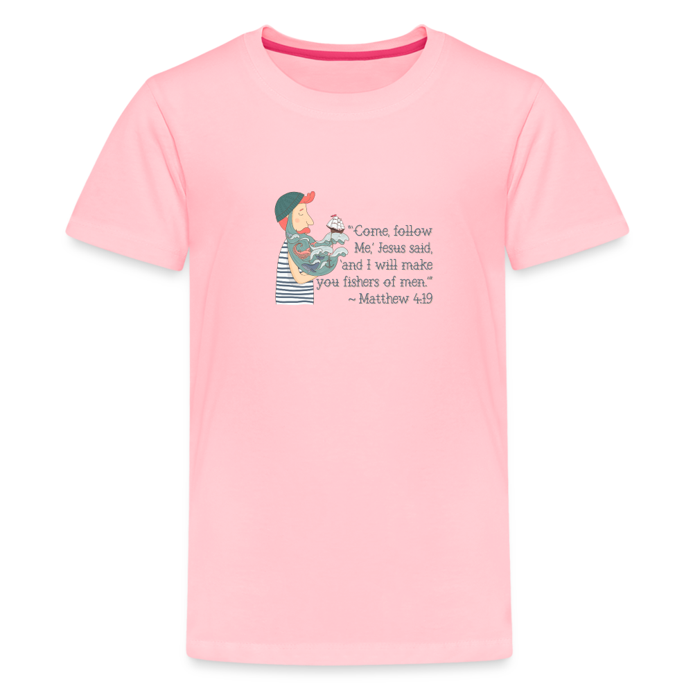 Fishers of Men - Kids' Premium T-Shirt - pink