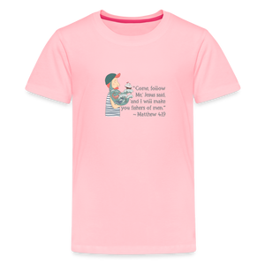 Fishers of Men - Kids' Premium T-Shirt - pink
