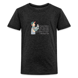 Fishers of Men - Kids' Premium T-Shirt - charcoal grey