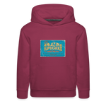 Amazing Superhero - Kids‘ Premium Hoodie - burgundy