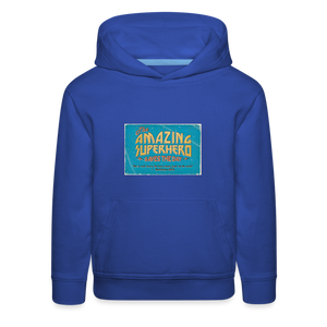 Amazing Superhero - Kids‘ Premium Hoodie - royal blue