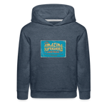 Amazing Superhero - Kids‘ Premium Hoodie - heather denim