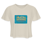 Amazing Superhero - Women's Cropped T-Shirt - dust