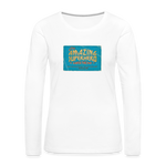 Amazing Superhero - Women's Premium Long Sleeve T-Shirt - white