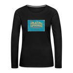 Amazing Superhero - Women's Premium Long Sleeve T-Shirt - black
