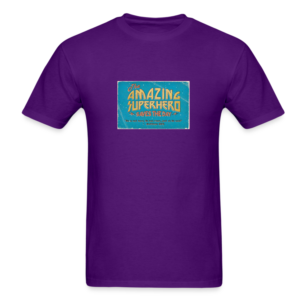 Amazing Superhero - Unisex Classic T-Shirt - purple