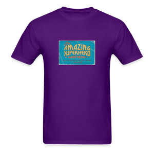 Amazing Superhero - Unisex Classic T-Shirt - purple