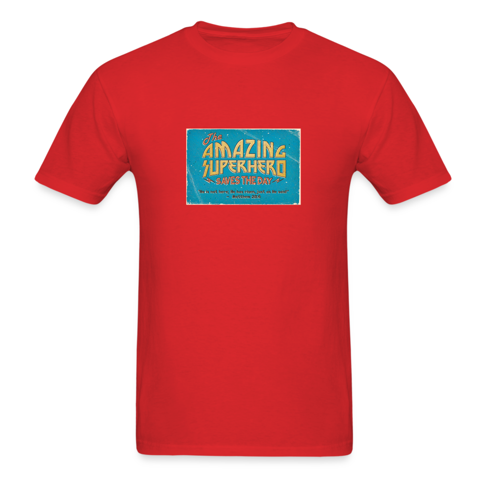 Amazing Superhero - Unisex Classic T-Shirt - red