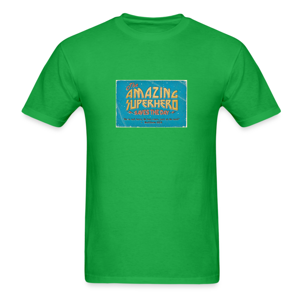 Amazing Superhero - Unisex Classic T-Shirt - bright green