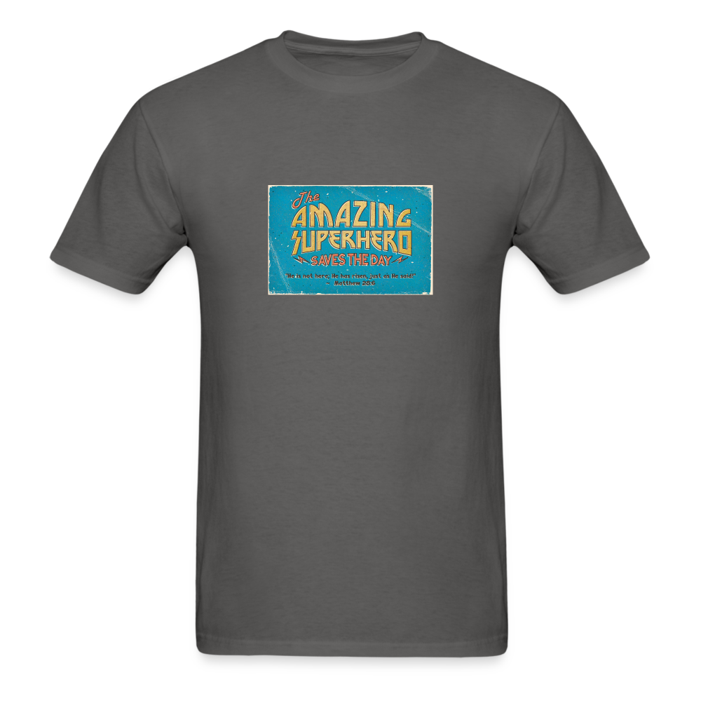 Amazing Superhero - Unisex Classic T-Shirt - charcoal