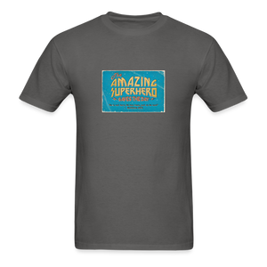 Amazing Superhero - Unisex Classic T-Shirt - charcoal