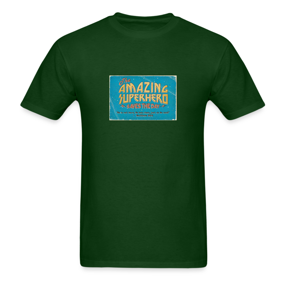 Amazing Superhero - Unisex Classic T-Shirt - forest green
