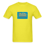 Amazing Superhero - Unisex Classic T-Shirt - yellow