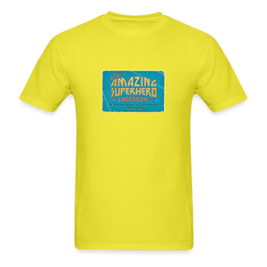 Amazing Superhero - Unisex Classic T-Shirt - yellow