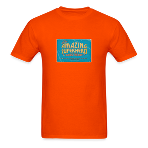Amazing Superhero - Unisex Classic T-Shirt - orange