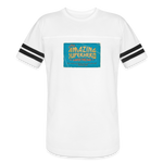 Amazing Superhero - Vintage Sport T-Shirt - white/black
