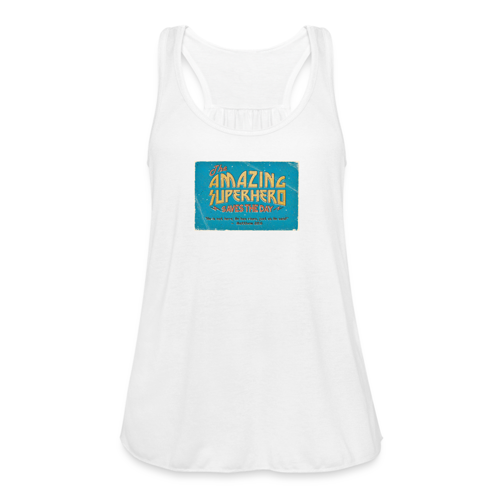 Amazing Superhero - Women's Flowy Tank Top - white