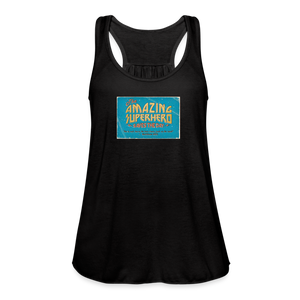 Amazing Superhero - Women's Flowy Tank Top - black