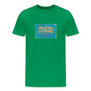 Amazing Superhero - Unisex Premium T-Shirt - kelly green