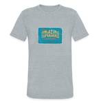 Amazing Superhero - Unisex Tri-Blend T-Shirt - heather grey