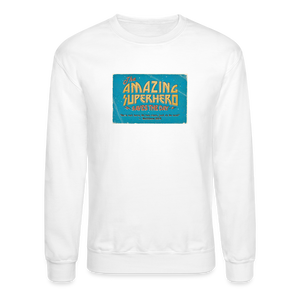 Amazing Superhero - Crewneck Sweatshirt - white
