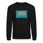 Amazing Superhero - Crewneck Sweatshirt - black