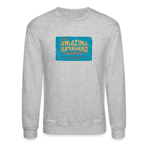Amazing Superhero - Crewneck Sweatshirt - heather gray
