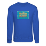 Amazing Superhero - Crewneck Sweatshirt - royal blue