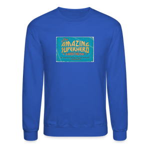 Amazing Superhero - Crewneck Sweatshirt - royal blue