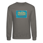 Amazing Superhero - Crewneck Sweatshirt - asphalt gray
