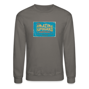 Amazing Superhero - Crewneck Sweatshirt - asphalt gray