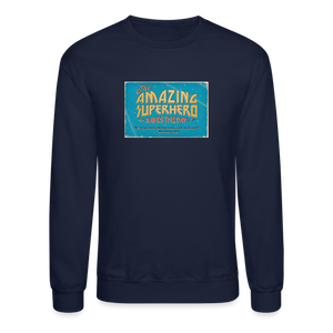 Amazing Superhero - Crewneck Sweatshirt - navy