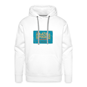 Amazing Superhero - Unisex Premium Hoodie - white