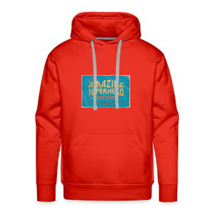 Amazing Superhero - Unisex Premium Hoodie - red