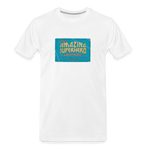 Amazing Superhero - Men’s Premium Organic T-Shirt - white