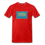 Amazing Superhero - Men’s Premium Organic T-Shirt - red